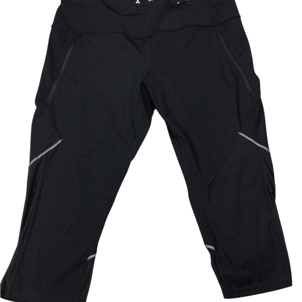 Xersion Black Athletic Capri Pants 2X Quick Dri